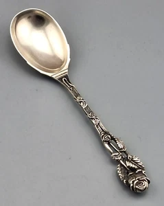 Hildesheimer Rose Löffel 800er Silber   Kaufmann & Ludwig Altes Vierblatt (122) - Bild 1 von 6