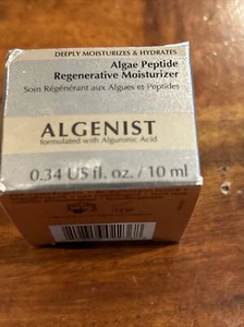 ALGENIST Algae Peptide Regenerative Moisturizer 0.34oz Travel size NIB - Picture 1 of 4