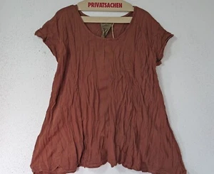 PRIVATSACHEN Shirt Tunika A-Linie Bio-Baumwolle 44-46-48(2) NAHRUND mudcloth - Bild 1 von 3