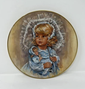 1978 Limited Edition Gorham The Sugar and Spice Jeanette and Julie 8½" Plate - Picture 1 of 2