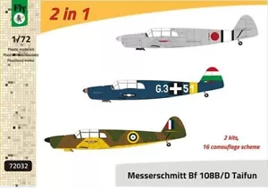 FLY 72032 1/72 Messerschmitt Bf-108B/D Taifun (2in1) plastic kit - Picture 1 of 4