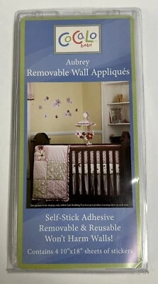 Cocalo baby aubrey removable wall appliqués self stick adhesive - Image 1 of 2