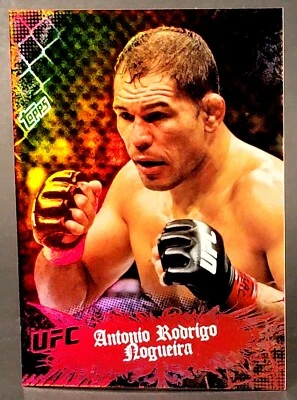 2010 Topps UFC Main Event Red #87 Antonio Rodrigo Nogueira 7/8 - Image 1 of 2