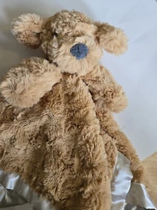Cloud Island Welpe Hund Lovey Sicherheitsdecke Satin Baby Plüsch Wirbel Fuzz Ziel - Bild 1 von 3