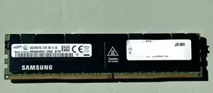 SAMSUNG 64GB DDR4 2133 Server RDIMM RAM 2S4Rx4 PC4-17000 M393A8G40D40-CRB0Q 288p - Picture 1 of 1