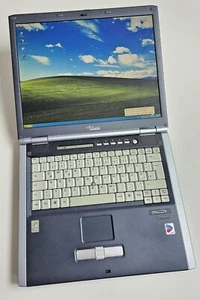 Retro Fujitsu Siemens Lifebook E8020D Windows XP seriale parallelo Firewire - Foto 1 di 10