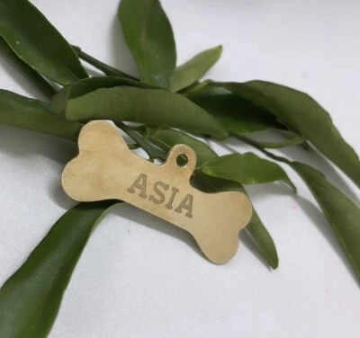 Medaglietta personalizzata Per Animali In Ottone - Immagine 1 di 3