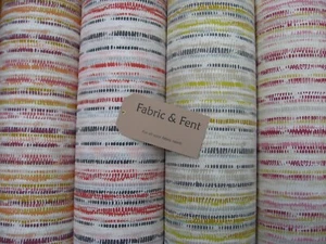 NEW Fryetts TAMARA 100% Cotton Print Fabric Curtains/Cushion/Upholstery/Discount - Picture 1 of 18