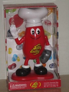 Original Gourmet Mr. Jelly Belly 11" Red White Figure Container Standing Pre Own - Picture 1 of 2