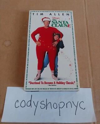 The Santa Clause (VHS, 1995) Tim Allen Disney Christmas Movie Pre-Owned - TESTED - Image 1 of 4