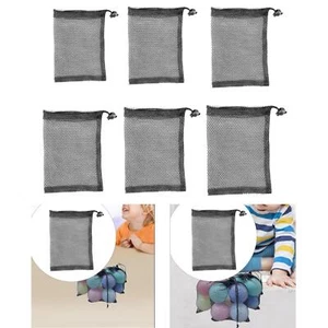 Small Mesh Bag Mesh Drawstring Bag Storage Pouch - Picture 1 of 42