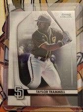 2020 Bowman Sterling Taylor Trammell San Diego Padres Prospect Card