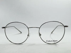 NEW Calvin Klein CK 5460 046 Silver 49.20.145 Unisex Eyeglasses Frames - Picture 1 of 14