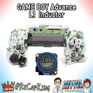 Nintendo GBA 101 Inductor L1 GameBoy Advance Condensador Fusible - Imagen 1 de 4