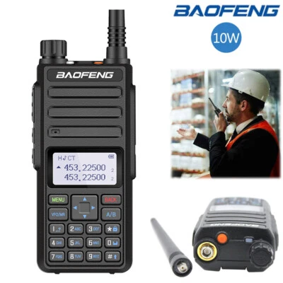 BF-H6 Walkie Talkies UHF VHF Dual Band Portable High Power Two Way Radio - Image 1 of 4
