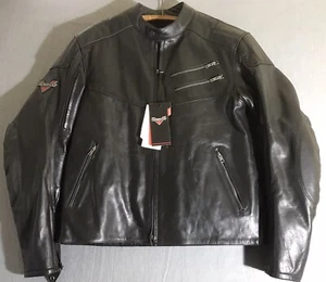 Victory Motorcycle Leather Ignite Jacket w/Liner - M - Shoulder/Elbow Protection - Foto 1 di 14