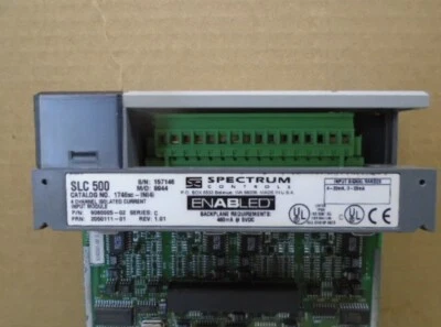 1746sc-INI4I Spectrum for Allen Bradley SLC 500 Isolated Analog 1746scIN4I fast - Image 1 of 4