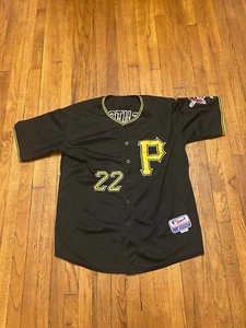 Pittsburgh Pirates Jersey Andrew McCutchen Mens 50 Black - Picture 1 of 4