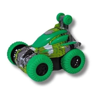 Toy Box Stunt Vehicle – Green Toy Car with Lights & Sound – Flips, Rotates & , A - Picture 1 of 8