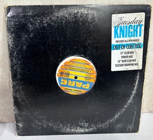12" Remix Tuesday Knight Out of Control Vinyl LP Single Parc - Imagen 1 de 3