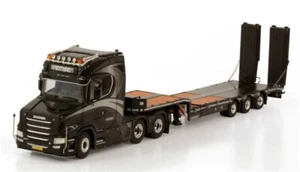 1:50 for WSI for SCANIA for VLASTUIN TORPEDO 6X2 TAG AXLE SEMI LOW LOADER-3 AXLE - Picture 1 of 3