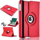 For Ipad 9/8/7,6th 5th Air 5 Mini 1 2 3 4 Leather 360 Rotating Smart Case Cover