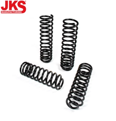Juego de muelles helicoidales delanteros y traseros de elevación JKS 3,5" para Jeep Wrangler JK 2007-2018 4 puertas Foto 1 de 3
