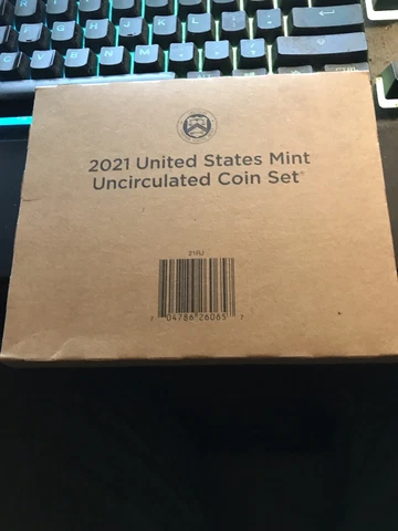 2021 Mint Set Original Sealed Box 14 Uncirculated Coins Cover