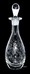 Heisey Orchid No. 4036 One Pint Decanter - Picture 1 of 7
