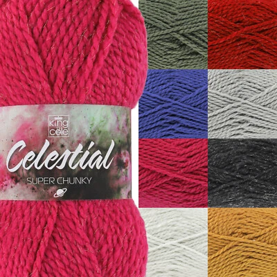 King Cole Celestial Super Chunky 100g Knitting Yarn - Image 1 of 4