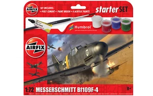 A55014 Airfix 1:72 Scale Starter Set - Messerschmitt Bf109F-4 - Picture 1 of 1