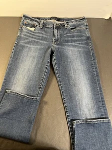 Lucky Brand Women's Sweet Jean Crop Jeans Size 10/30 Medium Wash 24.5" Insm EUC! - Picture 1 of 6