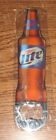 Miller Lite Beer Bottle Opener Wrench Unique Metal Acrylic Label New 7" Promo 