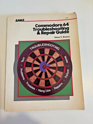 Très RARE Livre  Commodore 64 Trouble shooting & Repair Guide 1985 BON ETAT - Photo 1/4