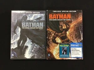 DC Comics Batman: The Dark Knight Returns Part 1 & 2 DVD Lot 2012-13 ANIMATED - Picture 1 of 4