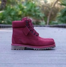 timberland rojos hombre