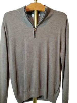 SUÉTER DE GOLF TURNBURY EXTRA FINO DE LANA MERINO--L--¡PERFECTO!!--¡PARECE SIN USAR!! Foto 1 de 4