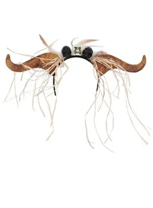 Smiffys Voodoo Horn Headband - Foto 1 di 1