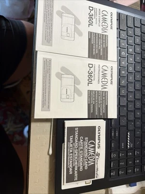 Olympus Camedia D-360L Digital Camera No Memory Card instruction manuals - Image 1 of 4