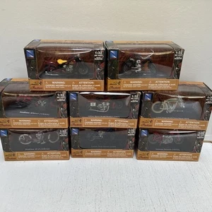 Indian 1:32 Die Cast Bikes Collection Of 8 Extremely Beautiful Machines Lot Of 8 - Picture 1 of 13