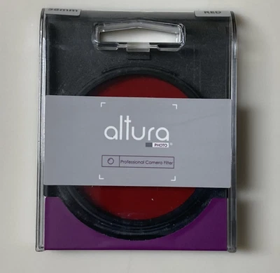 Altura Photo Professional Camera Filter 58MM Red With Case Digital HD - Image 1 of 4