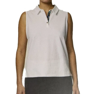 Caribbean Joe женщин Майка рубашка-поло (XX-большой, белый) - Изображение 1 из 2