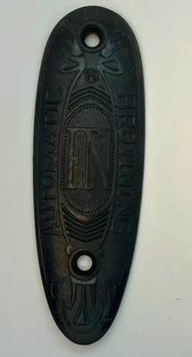Espingarda semi-automática vintage FN Browning A5 5-1/8X1-3/4"X3-3/8" Buttplate (82) - Imagem 1 de 4