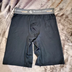 Shock Doctor Sport Men's Boxer Briefs Black Size Large - Picture 1 of 6