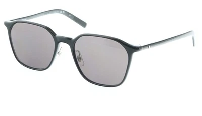 Gafas de sol Montblanc MB0420SK-001 negro azabache montura cuadrada redondeada Foto 1 de 4