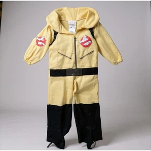 Rubie's Ghostbusters Toddler Costume Jumpsuit Yellow Long Sleeve with Boot Cover - Picture 1 of 11