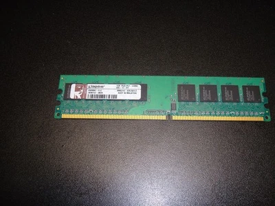 KINGSTON TECHNOLOGY,DDR2 SDRAM KWK007-ELC, 1BG 1RX8 PC2-5300U 555-12-D1, 667 MHZ - Image 1 of 2