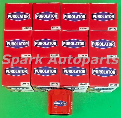 Case of 12 Engine Oil Filters PUROLATOR L14670 For CHRYSLER, DODGE Charger, PH16 Foto 1 de 3