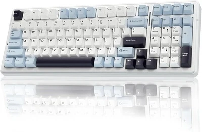 AULA F99 Wireless Mechanical Keyboard, Hot Swappable Custom Keyboard,Pre-lubed L - Image 1 of 4