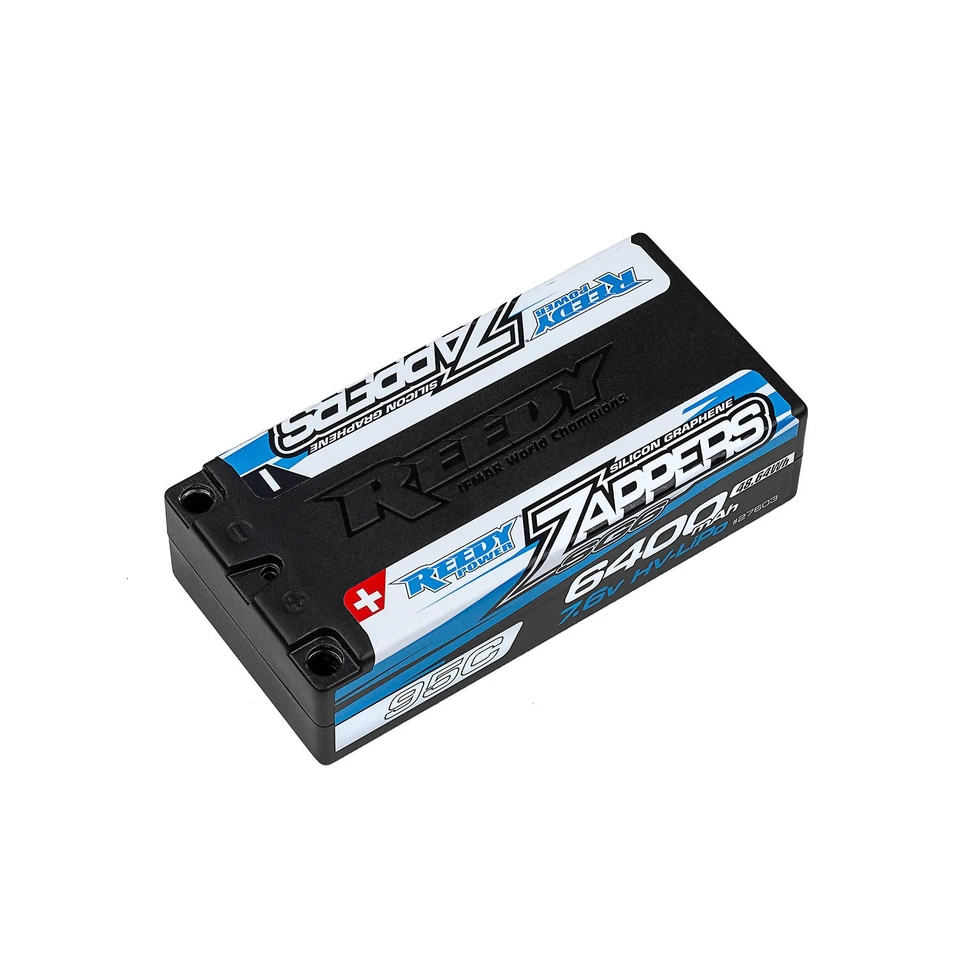 ASC27603  Zappers SG6 6400mAh 95C 7.6V Shorty Lipo Battery - Image 1 of 1